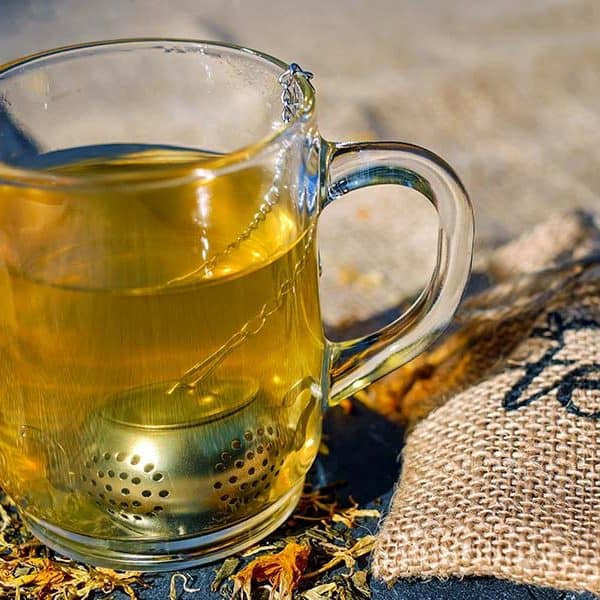 Infused Tea in glass