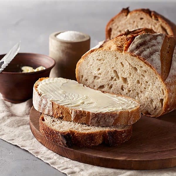 Loaf of sourdough bread