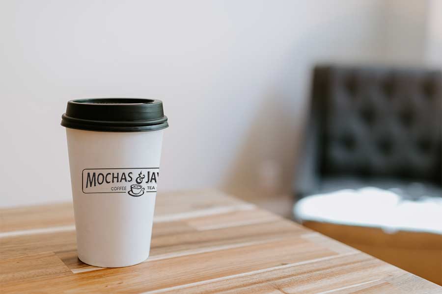 coffee shop drink on a table