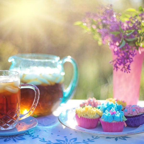 iced tea on a hot summer day